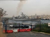 Ukrayna Donanma gemisi Sarayburnu'na demirledi