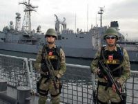 Rus heyeti Foça Amfibi Deniz Piyade Tugay Komutanlığı'nda