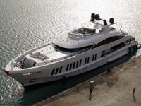 Alia Yachts, ultra lüks yat Samurai'yi denize indirdi