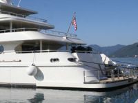 Türkiye'nin ilk yerli yapım yatının adı değiştirilip, ABD bayrağı çekildi