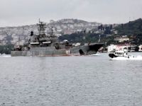 Boğazdan geçen Rus gemilerine Sahil Güvenlik'ten yakın takip