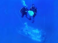 Dalış turizmi için Dikili'de gemi batırdılar