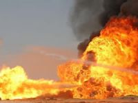 Kerkük'te petrol kuyularında çıkan yangın söndürülemiyor