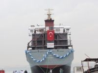 M/V Polarnet, Altınova Seltaş Tersanesi'nde denize indirildi