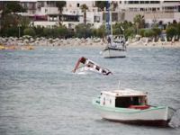 Bodrum’da kışın batan iki tekne ile bir platform kurtarılmayı bekliyor