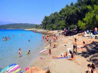 Türkiye'nin Hawaii'si İncekum Plajı turistlerin uğrak yeri oldu