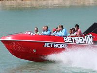 Beyşehir Gölü'nde jetboat heyecanı başladı