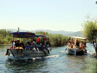 Kadın Azmağı tekne turları turist akınına uğradı