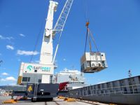 Safiport Derince'de yeni ekipmanlar operasyonları hızlandırdı