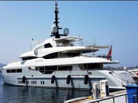 Meksikalı milyarder, Türkiye'de inşa ettirdiği yatıyla Bodrum'a demirledi