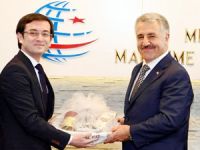 İzmir GMO Başkanı Mehmet  Önal, Bakan Ahmet Arslan'ı ziyaret etti