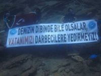 Konyalı dalgıçlardan dikkat çeken mesaj