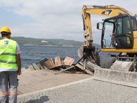 Çanakkale Yat Limanı’nda revizyon çalışması yapılıyor