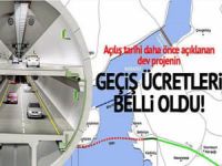 Avrasya Tüneli'nin geçiş ücreti belli oldu