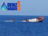 M/V MURAT HACIBEKIROGLU 2'nin batış görüntülerine Deniz Haber Ajansı ulaştı
