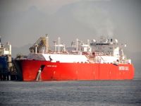 Sestao Knutsen isimli LNG tankeri ABD üretimi ilk sıvılaştırılmış dığalgazı Türkiye'ye getirdi