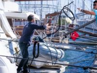 Teos Marina, Mavi Bayrak denetiminden geçti