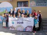 Köy çocukları denizdeki yaşamı öğreniyor