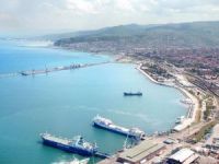 Samsun Limanı'ndan Rusya'ya meyve ihracatı başladı