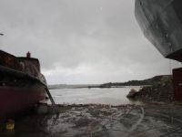 Gemiler tersanede mahsur kaldı