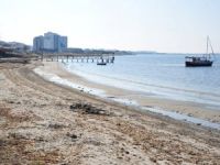 Tekirdağ’da deniz 15 metre çekildi