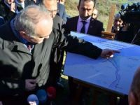 Faruk Özlü Filyos Limanı projesini yerinde inceledi