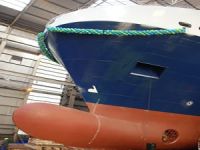 Türkiye'nin en büyük Ro-Ro gemisi M/V MELEQ sularla buluştu