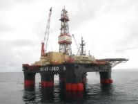 Scarabeo 5 platformunda korkutan yangın