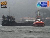 İstanbul Boğazı'nda kargo gemisi rotasından çıktı