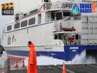 Olumsuz hava şartları deniz ulaşımını etkiledi