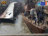 Hindistan'da savaş gemisi devrildi, 14 kişi yaralandı