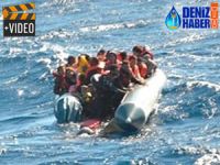 Çeşme'de mültecileri taşıyan bot alabora oldu
