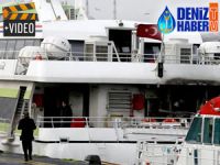 BUDO'ya ait deniz otobüsünde yangın çıktı