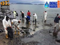 M/V Lady Tuna’dan sızan tonlarca yakıt temizleniyor