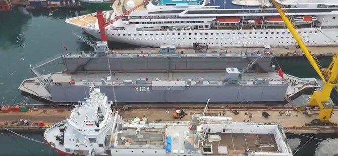 Özata, askeri yüzer havuzun bakım işlerini tamamladı