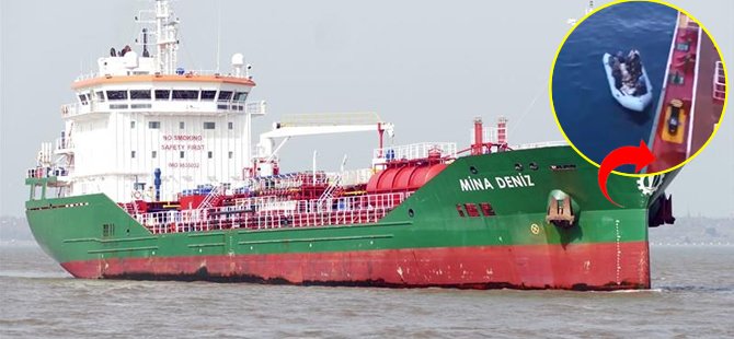 Göçmenlerin imdadına Türk sahipli MINA DENIZ yetişti