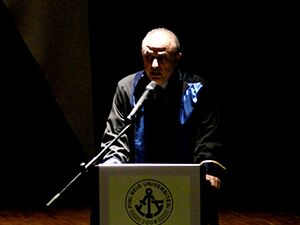 Metin Kalkavan, Piri Reis Üniversitesi'nin mezuniyet töreninde konuştu